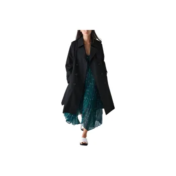 UNIQLO Trench Coat Women's Black