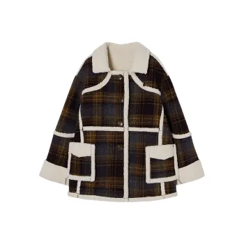 LA CRAWFISH Velvet feel Coat Women's