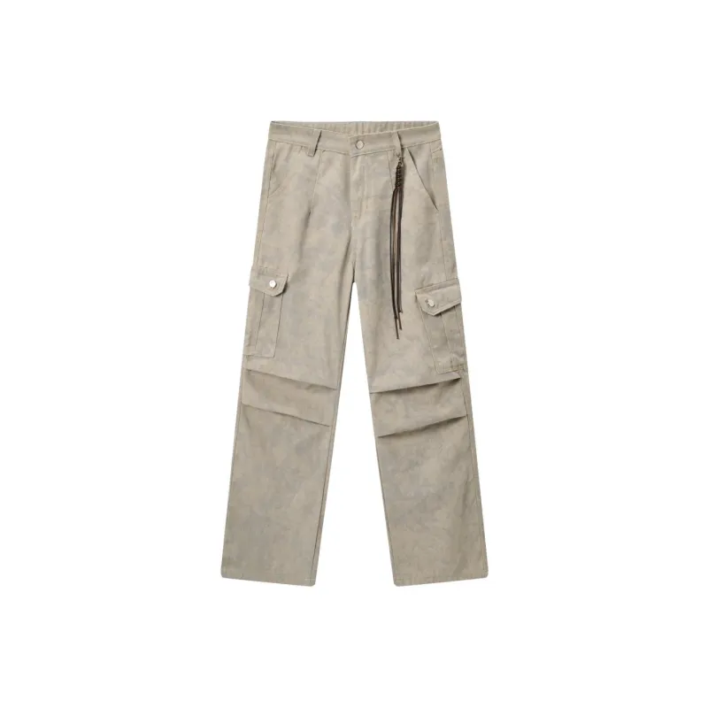 EVBD Casual Pants Unisex Apricot-0