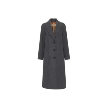 Burberry Coats Women's Gray