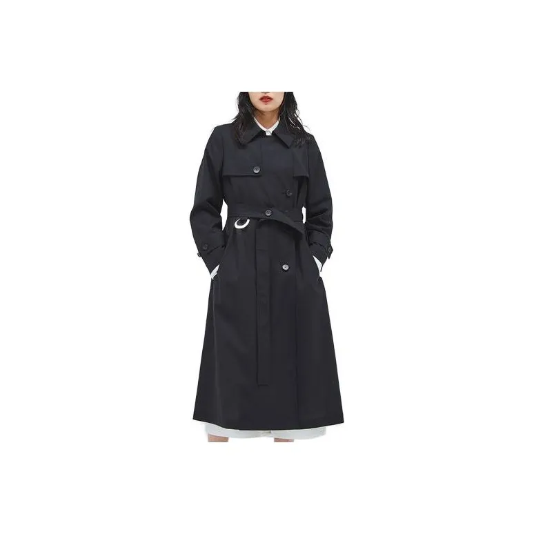 UNITED TOKYO Trench Coats Women's Black-0
