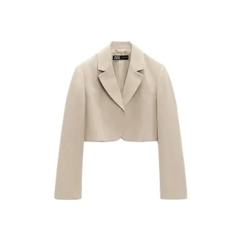 ZARA Business Suits Women's Sand