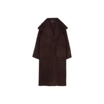 CLUB MONACO Coats Women's Chocolate Brown