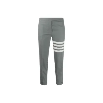 THOM BROWNE 4 Bar Tailored Cropped Pants