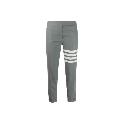 THOM BROWNE 4-Bar Tailored Cropped Pants
