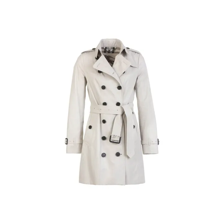 Burberry Trench Coat Women's Stones Gray-0