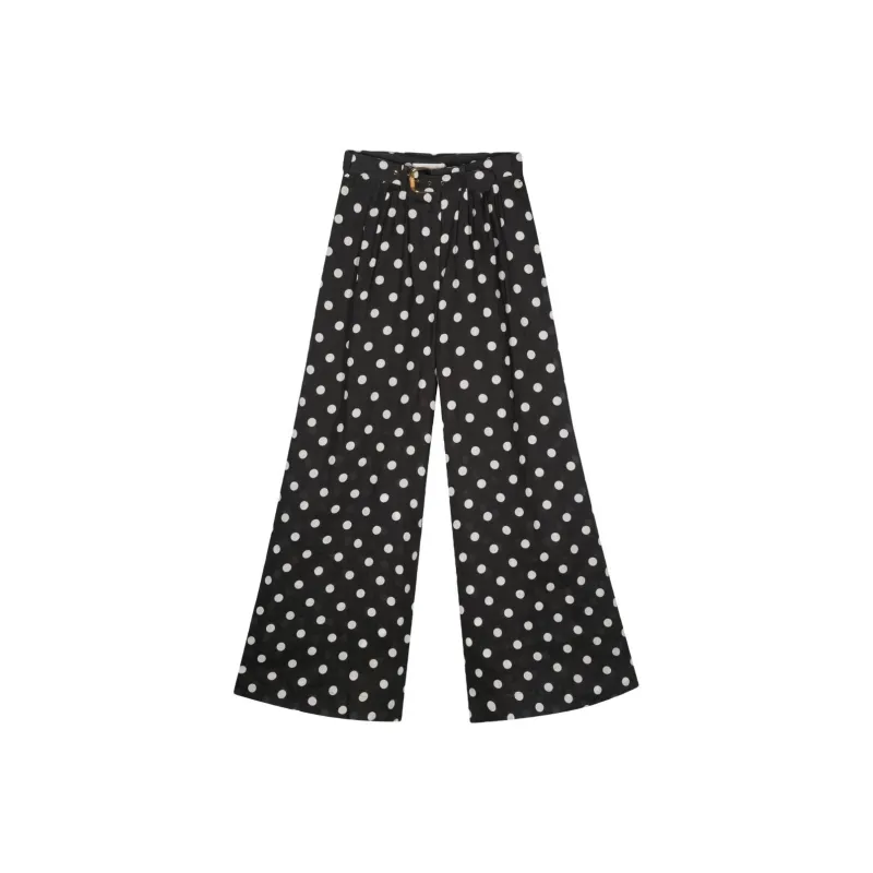 Zimmermann SS24 Casual Pants Women's Black-0