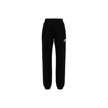 OFF-WHITE Logo Embroidered Straight Leg Pants