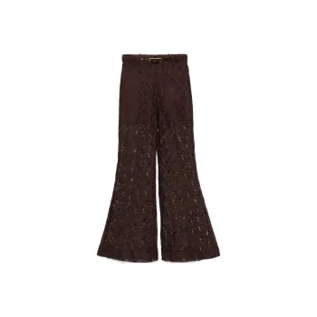 Zimmermann Illustration Lace Flared Pants