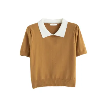 Tonlion Knitwear Women's Caramel