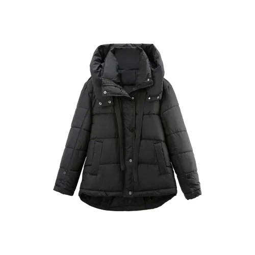 A paradise for awakening Puffer Jackets Women's Black