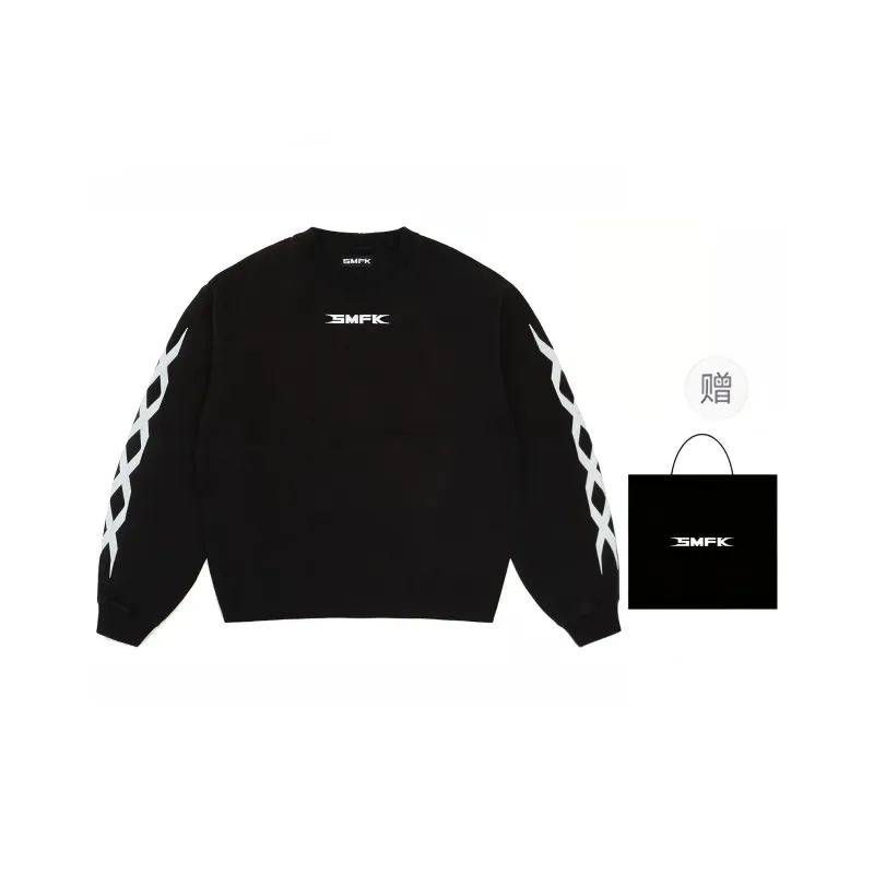 SMFK Sweatshirt Unisex Wilderness Black-0
