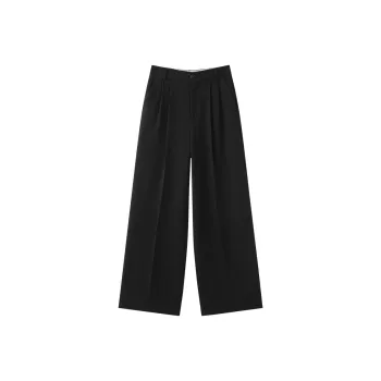 TKY SHOP Casual Pants Women's Elegant Black