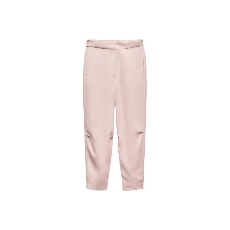ZARA Casual Pants Women's Pink-0
