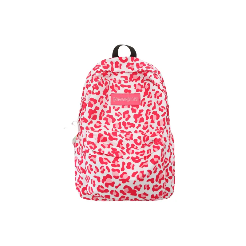 AIBAG Nylon Backpack Unisex Pink/Green/Blue/Black-0