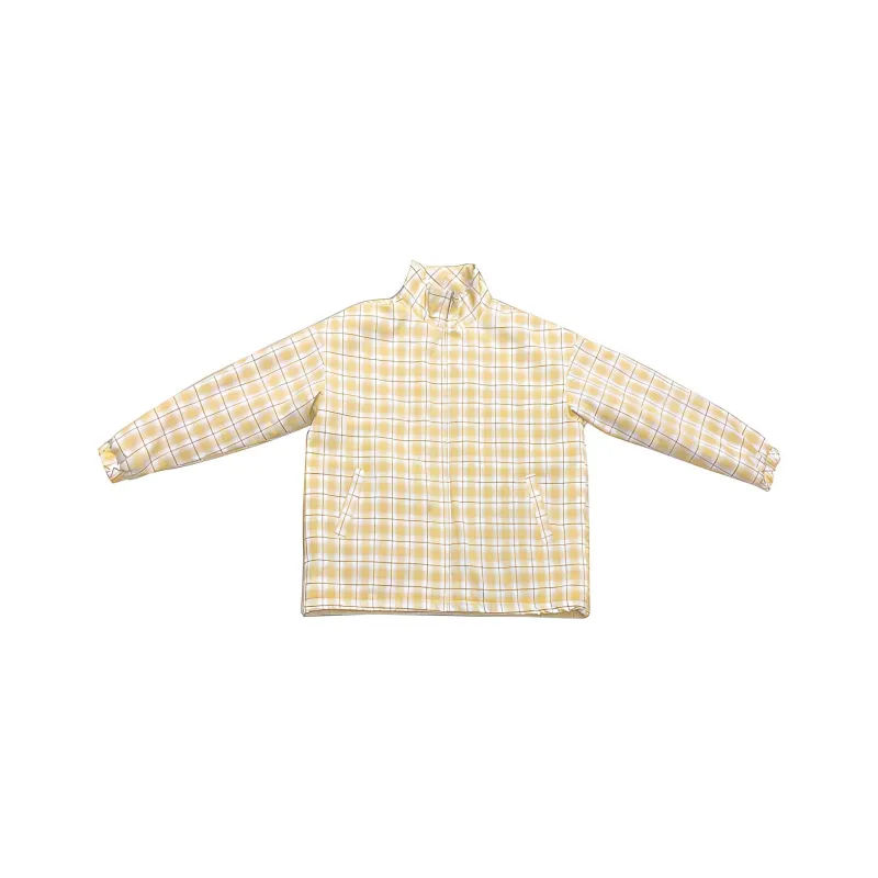Crying Center Puffer Jacket Women's Yellow Khaki-0