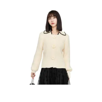 X MOOM Knitwear Women's Ecru