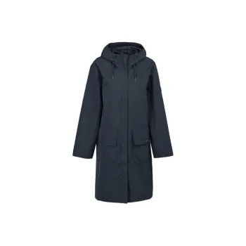 BARBOUR Trench Coat Women's Navy Blue
