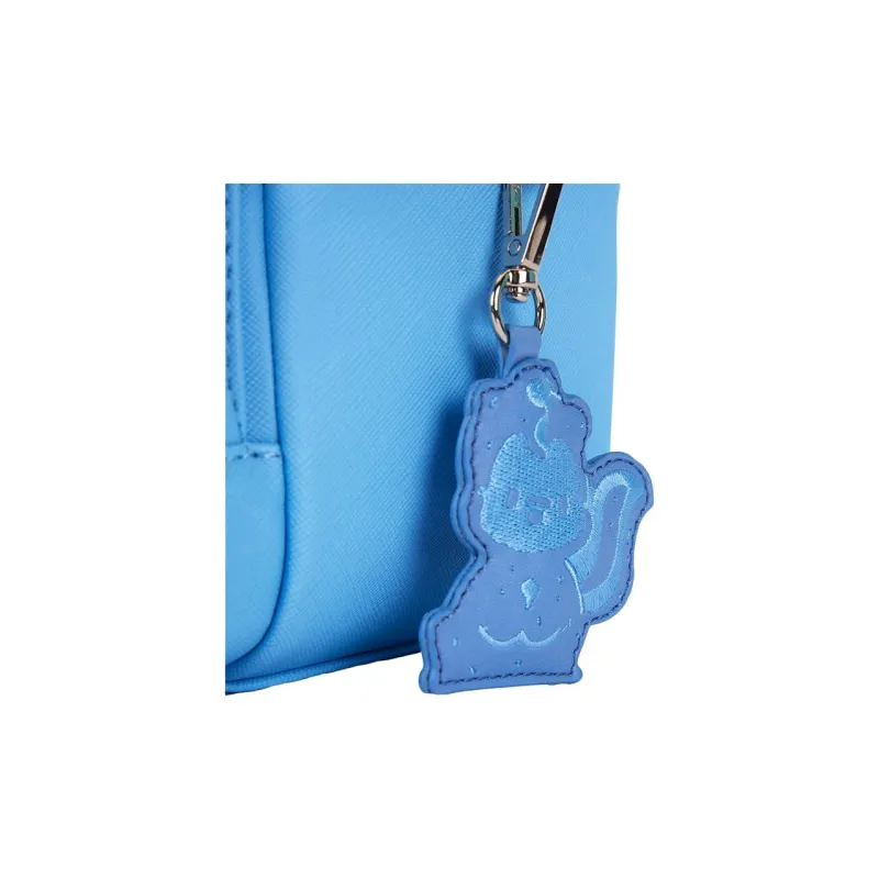 Sanrio Loungefly Pacha Dogs Artificial Leather Crossbody Backpack Mini Women's Blue-4