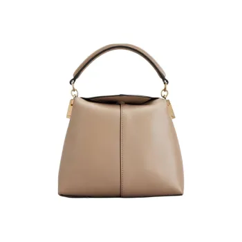 TOD'S Leather Shoulder Bag, Crossbody Bag, Handbag Women's Beige