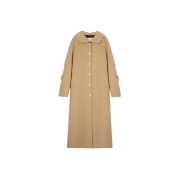 SOLIGHTER Coats Women's Yellow Coffee
