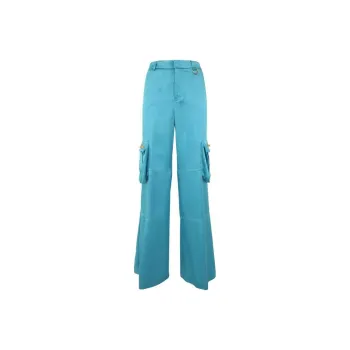 Blumarine Butterfly Wide leg Trousers