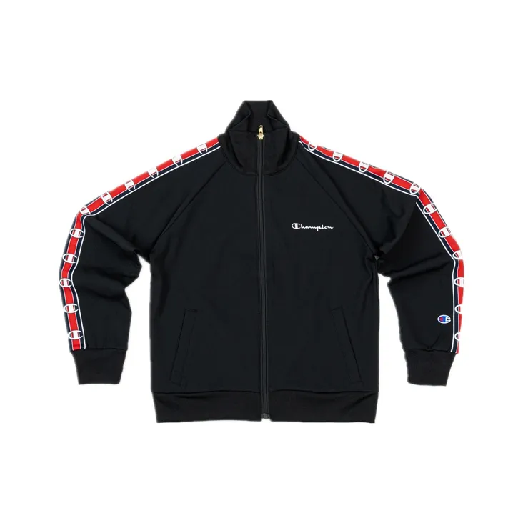 Champion Baseball Jacket Women's Back To School Patchwork-0