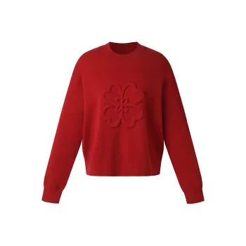 GOELIA Sweatshirt Women's Pepper Red