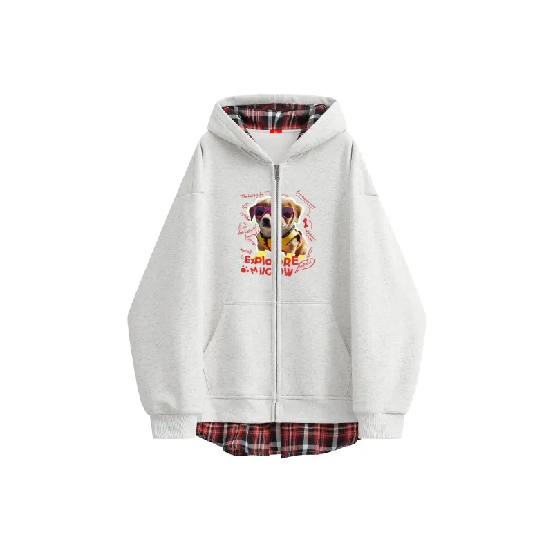 MIIOW Trend Party Series Sweatshirt Unisex Black-12