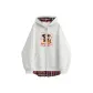 Heather Gray & Red[Thickened Fleece-Lined]