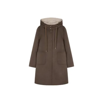 Mo Han Yi Mei Coat Women's Cocoa Coffee