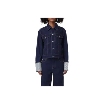 Alexander Wang Collared Button Up Denim Jacket