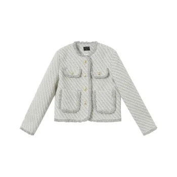 WESTLINK Cropped Coats Women's Beige
