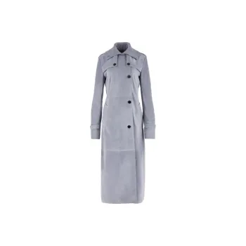 Ferragamo Belted Suede Coat