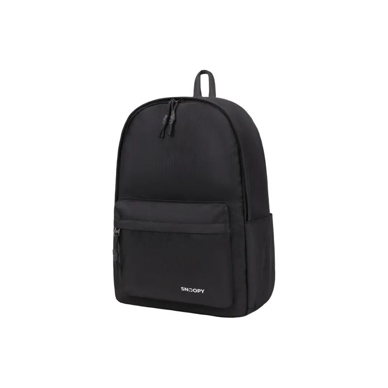 SNOOPY Polyester Backpack Large Size Men's Black-2