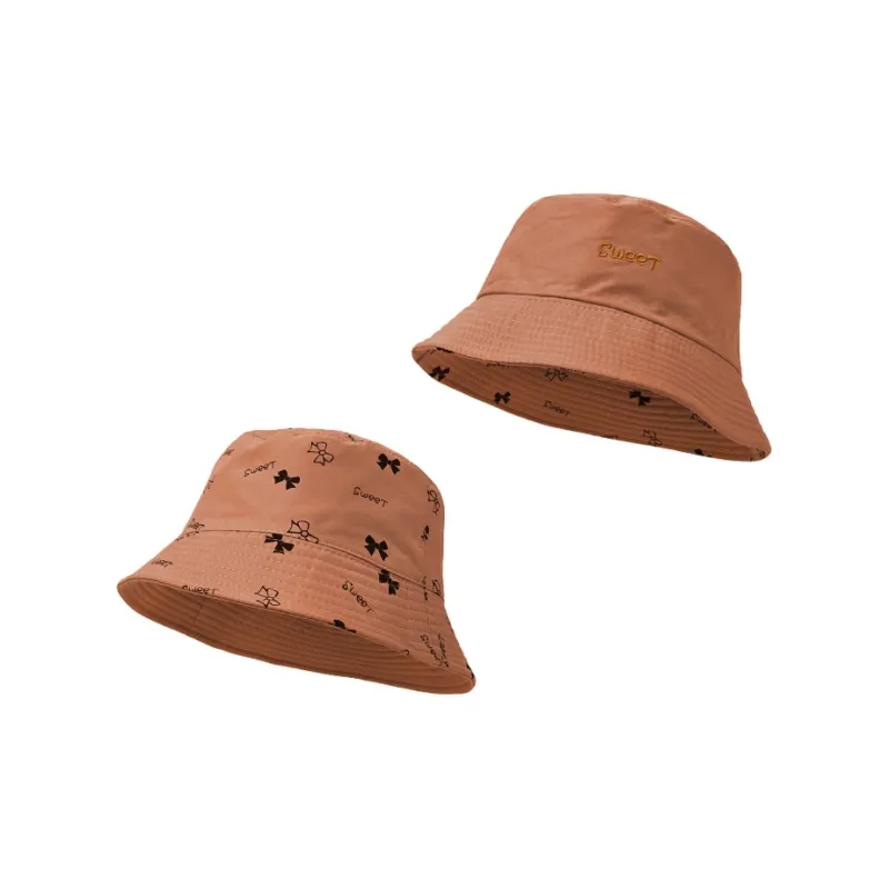 FREE RABBITⅡ Casual Versatile Sweet Style Bowknot UV Protection Bucket Hats Unisex-6