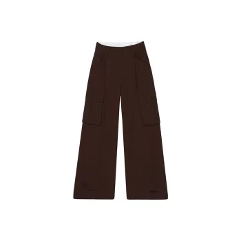 ZXZA Casual Pants Women's Brown