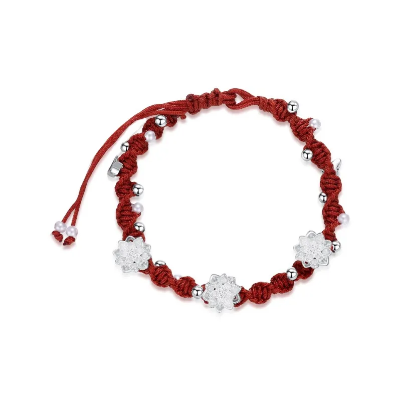 Kelanxi Alloy Rope Bracelets Women's-0