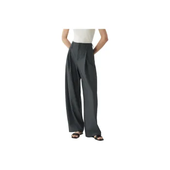 SHALLOW STREAMS Casual Pants Women's Premium Gray
