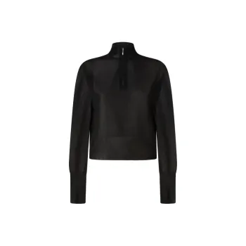 PINKO X Patrick McDowell Half zip Blouse