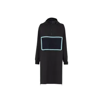 FENDI Trench Coats Women's Black
