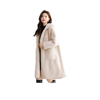CARBAMMI Coats Women's Conch Shell Pink