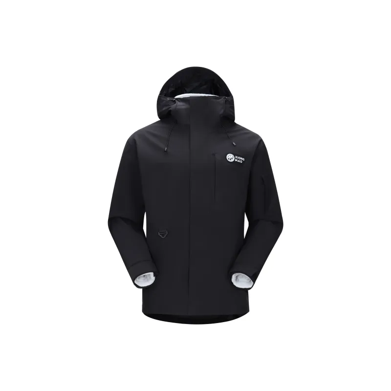 Panda Carefree Play Series Windproof And Rainproof Thermal Windbreaker Jacket Women's-0