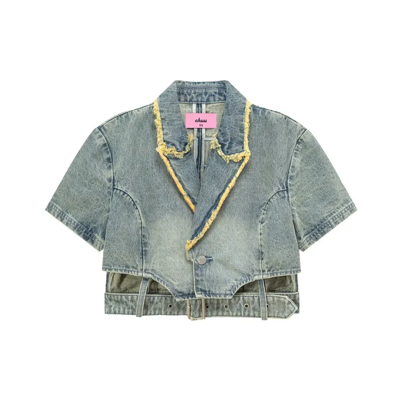 CHUU Denim Jackets Women's-0