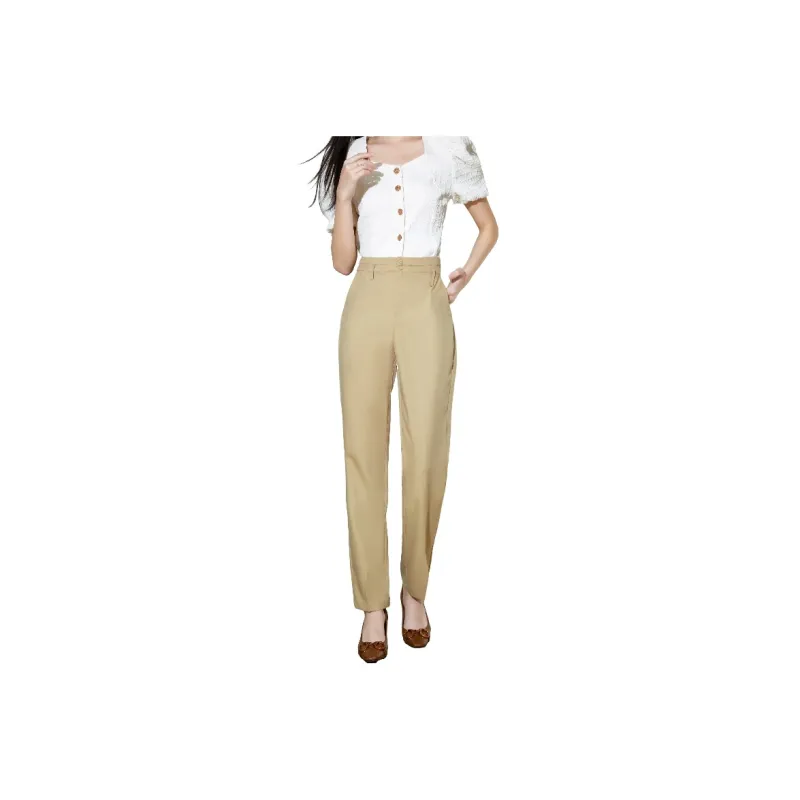 SMEN Casual Pants Women's Khaki-0