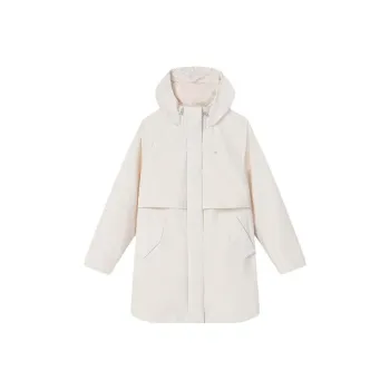 FILA Puffer Jacket Women's Mist Lotus White