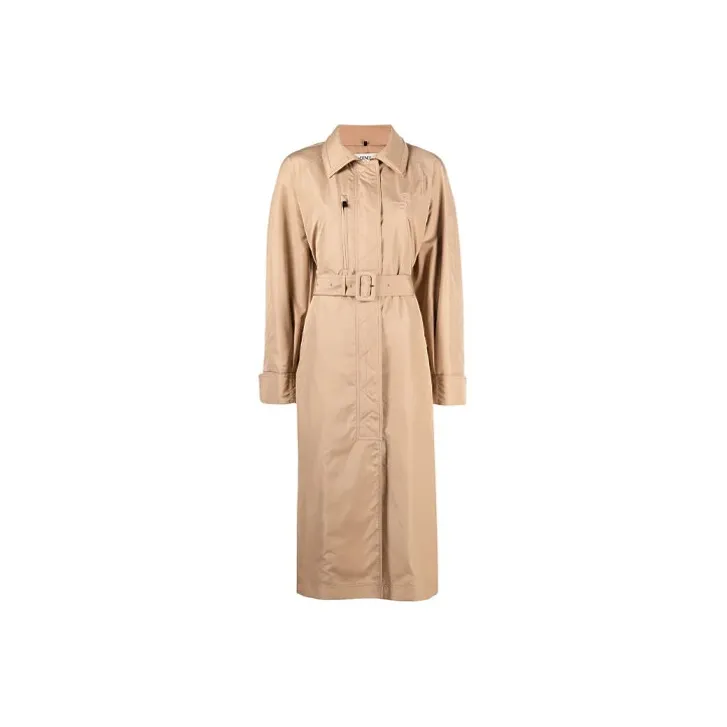 FENDI Trench Coats Women's Khaki-0