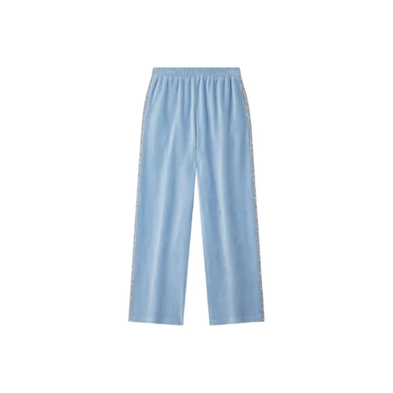 XII BASKET Casual Pants Women's Vintage Blue-0