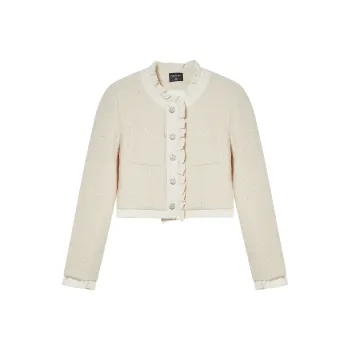 WESTLINK Cropped Coat Women's Apricot