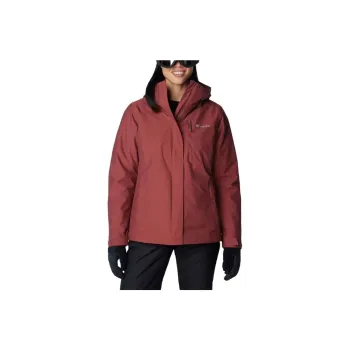 Columbia Windbreaker Jackets Women's Red